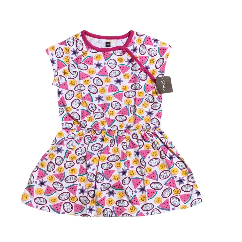 Tea Collection Fruit Dress NWT